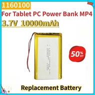 New 1160100 Replacement Battery 3.7V 10000mAh For Tablet PC Power Bank MP4 Li-Polymer