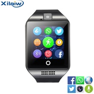 Xilaiw Bluetooth Smart Watch Relogio Android Smartwatch Phone Call SIM TF Camera for IOS iPhone Samsung HUAWEI VS A1 Q18 DZ09