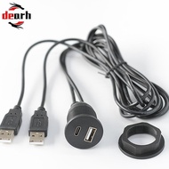 USB2.0 Extension Cord Tidy Cable Management 5V Voltage Output For DIY Audio Mods