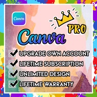 CANVA PRO  Canva Pro Lifetime Upgrade Own Account Lifetime Subscription Murah