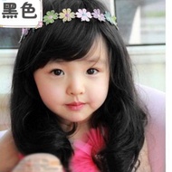 Bess Collection - Long Curly Black Wig for Girls A2 T633