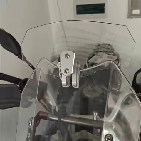 Windshield Deflector Adjustable Heighten Extension Windscreen For KAWASAKI Z800 Z900 Z1000 Ninja 250