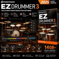 🔥 Toontrack EZdrummer 3.1.2 2025 For Win/Mac | Drum Production Software + 14GB Library