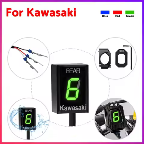 Motorcycle Gear Indicator For KAWASAKI Z750 Z750R Z800 Z800e Z1000 ER6N ER6F Versys 650 Ninja 300 40