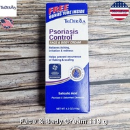 ☆ TriDERMA® Psoriasis Control Face & Body Cream for Relieves Itching Irritation & Redness 119g ครีมท