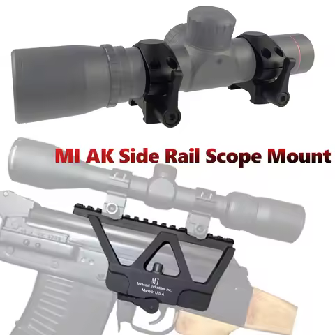 Tactical Rifle Scope Mount MI-AKSM MI AK Side Rail AK Mount For Rifle Saiga AK47 AK74 AK-47 QD AK Sc