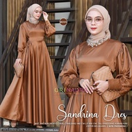 FREE KALUNG RANDOM!!! SANDRINA DRESS LD 102 GAMIS MAYUNG LEBAR BAWAH -+3M | DRESS KONDANGAN SATIN VELVET GAMIS PESTA DRESS BRIDESMAID PREMIUM DRESS KONDANGAN MAYUNG PREMIUM JUMBO