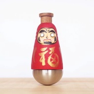 聞森笛 – 紅色福氣不倒翁 卡祖笛 KAZOO 公仔