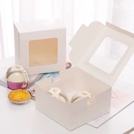 Plain Window Cake Box Folding Box with Window, Kuih Lapis Kotak Kek Tingkap