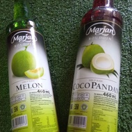 Marjan syrup with melon & coco pandan coconut flavor