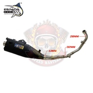 Speed Master HONDA EX.PIPE RSX150 RSX 150 RS150 V1 V2 V3 ESPADA E6 28MM 30MM 32MM EXHAUST PIPE EKZOS