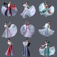 Classical Dance Gauze Clothes Dance Clothes Chinese Dance Tencel Practice Clothes Big Skirt Performa