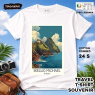 IRLANDIA SOUVENIR T-SHIRT 6 WEAR STATETAG ASAL IRELAND COTTON 24S SOUVENIR PREMIUM GIFT