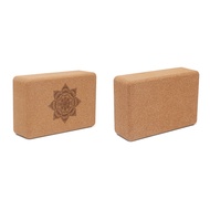 Cork Yoga Block Gym Blocks Cork Yoga Brick Exercise Stretch Body Shaping Yoga Blocks Fitness Yoga Ac