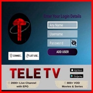 ID TELE TV IPTV TELETV NEW ID DAN RENEW ID LAMA Teletv TeleTv Tele Tv