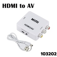 HDMI to AV Converter/กล่องแปลงHDMI to AV