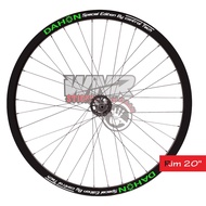 Bicycle sticker, rim sticker 20 dahon