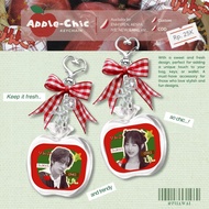 Apple-Chic Keychain by Standard Store (read description)
