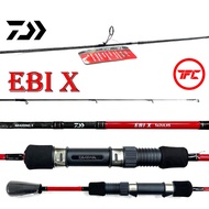 DAIWA EBI X Ultralight Spinning Rod UL Finesse Udang Prawn Ultra Light