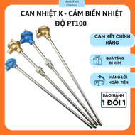 Cảm biến nhiệt độ PT100can nhiệt Kcan Kcặp nhiệt điệncan nhiệt loại Kcan nhiệt PT100can nhiệt củ hàn