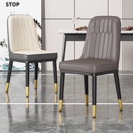 ST-🚤/Customized-Dining Chair Household Dining Table Chair Light Luxury Advanced Stool Armchair Simple Iron Mahjong for R