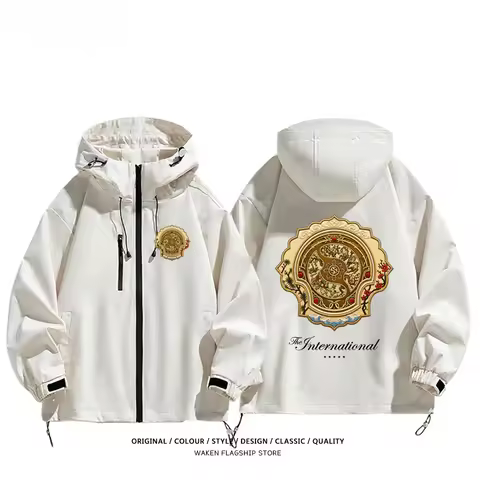 DOTA2 TI15 Jacket Shanghai International Invitational 2026 New Immortal Shield Jacket Men's DOTA2 TI