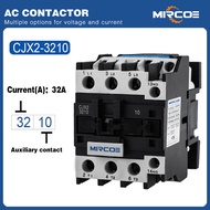 9A ไปยัง CJX2คอนแทคเตอร์แม่เหล็ก95A AC (LC1-D) สำหรับคอมเพรสเซอร์สวีสปุ่มทำงานและแผงควบคุมไฟฟ้า220V-