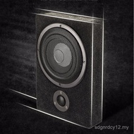 Cross-Border Car 27cm 12V Ultra-Thin with High-Pitch Subwoofer Wooden Built-In High-Power Subwoofer 