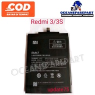 Baterai Xiaomi Redmi 3 Redmi 3S Redmi 4X BM47 Original