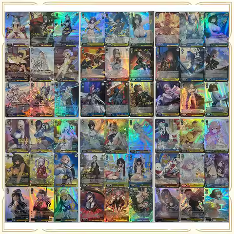 Anime Weiss Schwarz DIY ACG Boy Games Toys Premium Glitter Collectible Cards Christmas Birthday Gift