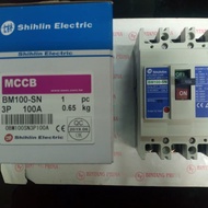 MCCB / Breaker NFB/ No Fuse Breaker 60A-100A 3P BM100-SN Shihlin