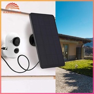 4W 5V Solar Panel Charger Power Supply Monocrystalline Camera Charger Type-C DC5521 Wall Mount IPX6 