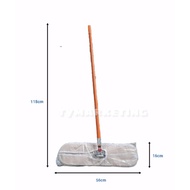 Long Cotton Mop Hospital Floor Mop with Iron Handle/Mop Lantai Panjang