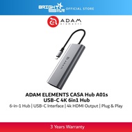 ADAM ELEMENTS CASA Hub A01s USB-C 4K 6in1 Hub