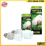Exo Terra Reptile UVB100 13W/25W Tropical Reptile UVB light Rainforest tortoise UVB lamp chameleon U