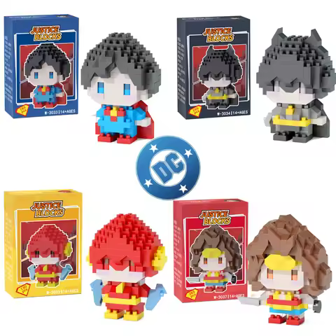 Batman lega Superman Building Blocks Detective Comics Justice League Wonder Woman The Flash DC Chara