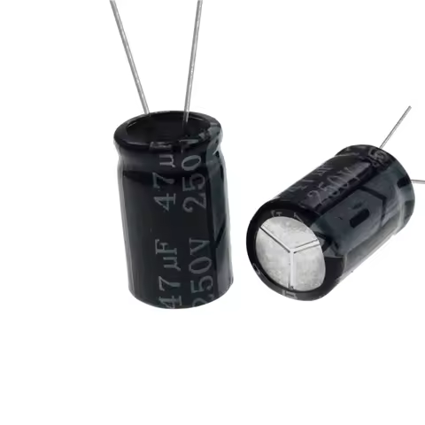 10pcs 47uF 250V 47MFD 250Volt Aluminum Electrolytic Capacitor 13*20mm Radial 47mf250v 47uf250v 250v4