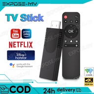 EXPOSE M98 VIDEO STICK Wi-Fi 4K HDR Android TV Stick Unlock Google Assistant Netflix Youtube