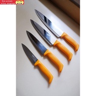 CODAuthentic Japanese Stainless Steel Sekizo Cook Knife with Orange Handle