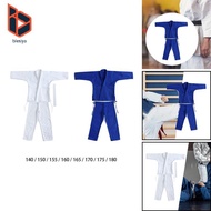 blesiya Judo Gi Suits Dobok Clothing Muay Thai Jiu Jitsu Uniform for Sparring Training