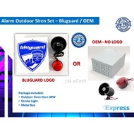 Alarm Accessories - Alarm Outdoor Siren Set (Bluguard / OEM)