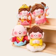 Meaning Buddha Magnetic Plush Keychain Pendant Ancient Myth Temple Merchandise Little Doll 2026.8.30