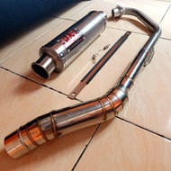 Yoshimura stainless Exhaust for Raider 150 fi carb Y15ZR Fz150i Lc135 R15 v2 V3 Rs150 Gsx150 Brixton