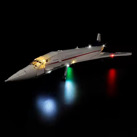 Kyglaring LED Light Kit suitable for Lego Concorde 10318 Building Blocks Decorative Lamp Not Include