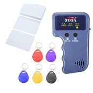 125KHz EM4100 RFID Copier Writer Duplicator Programmer Reader + 5 EM4305 card + 5 Keyfobs Tags