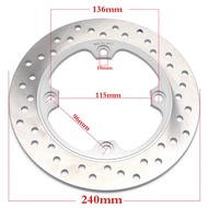 240mm Rear Brake Disc Rotor For Honda CB600 F FA Hornet CB600F 2007-2013 CBF600 2004-2006 2008-2012 