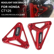 CT 125 Motorcycle CNC Headlight Side Bracket Lamp Mounting Bracket Decoration Cover For Honda CT125 