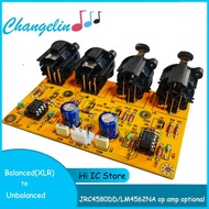 Balance preamp Balanced(XLR) to Unbalanced  (RCA)/ Unbalanced  (RCA) to Balanced(XLR) RCA to XLR  Co