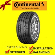 Continental Sport Contact 5 CSC5P SUV NO tyre tayar tire (With Installation) 295/35R21