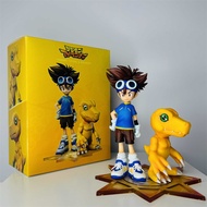 Digimon Taichi Yagami and Agumon PVC Statue figure Agumon wargreymon